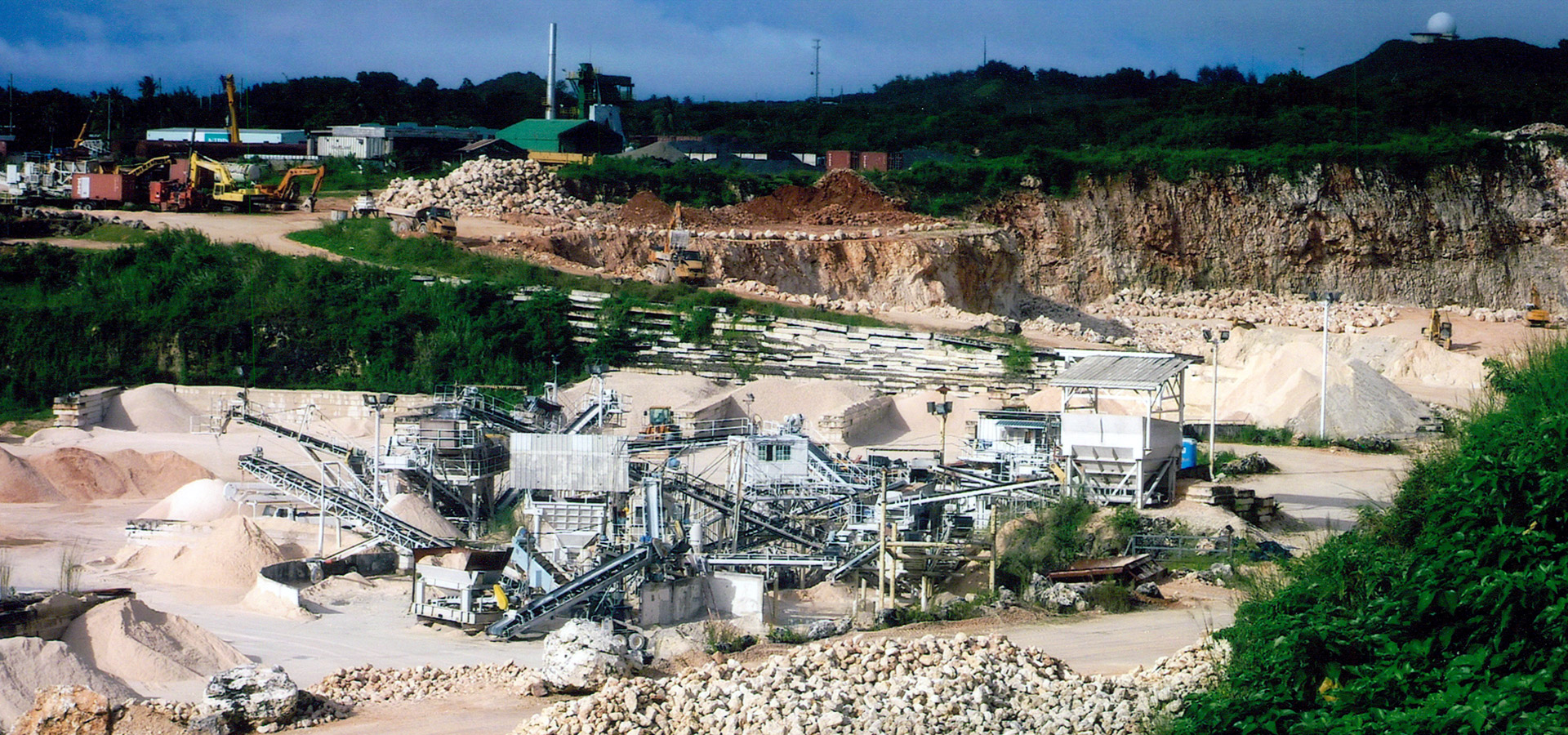 A snapshot in time: The Quarry yard